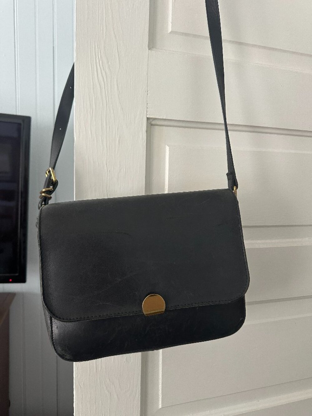 MADEWELL - The Abroad Shoulder Bag - Black - One Size